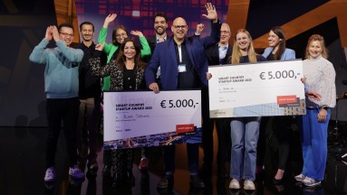 Plaza Stage der Smart Country Convention, Gewinner des Smart Country Startup Awards 