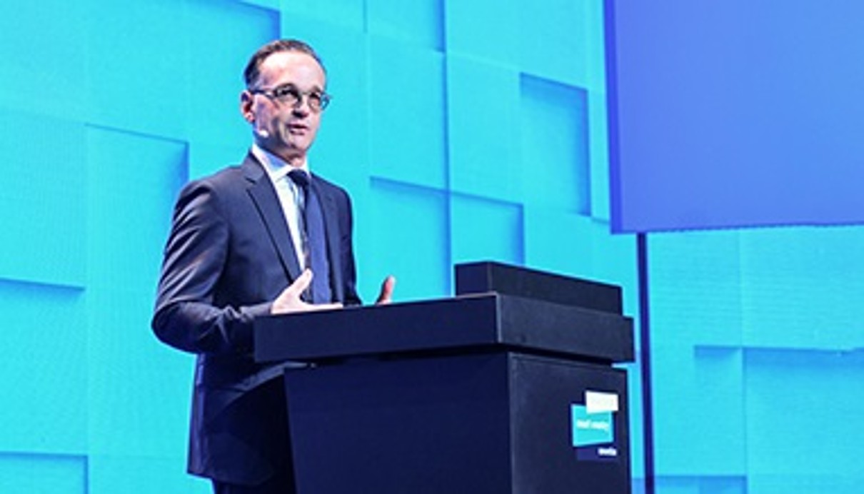 Außenminister Maas: „Mehr Souveränität im Kampf um digitale Vorherrschaft“ Außenminister Maas: „Mehr Souveränität im Kampf um digitale Vorherrschaft“