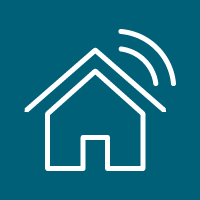 Themengebiet Smart Living. Symbolbild für Erhöhung des Wohnkomforts für alle etwa durch drahtlos vernetzte Haushaltsgeräte. Themengebiet Smart Living. Symbolbild für Erhöhung des Wohnkomforts für alle etwa durch drahtlos vernetzte Haushaltsgeräte.